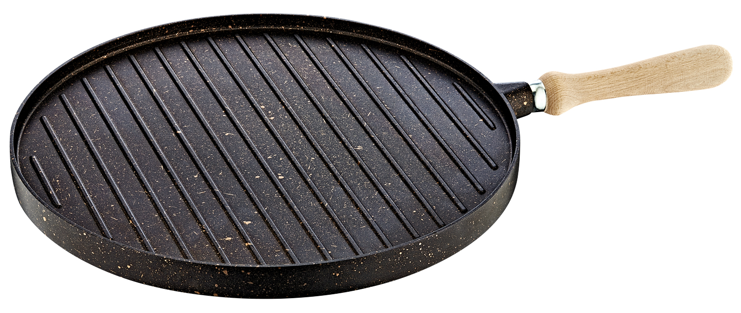 Çift Taraflı Biogranit Döküm Grill Balık ve Gözleme Tavası