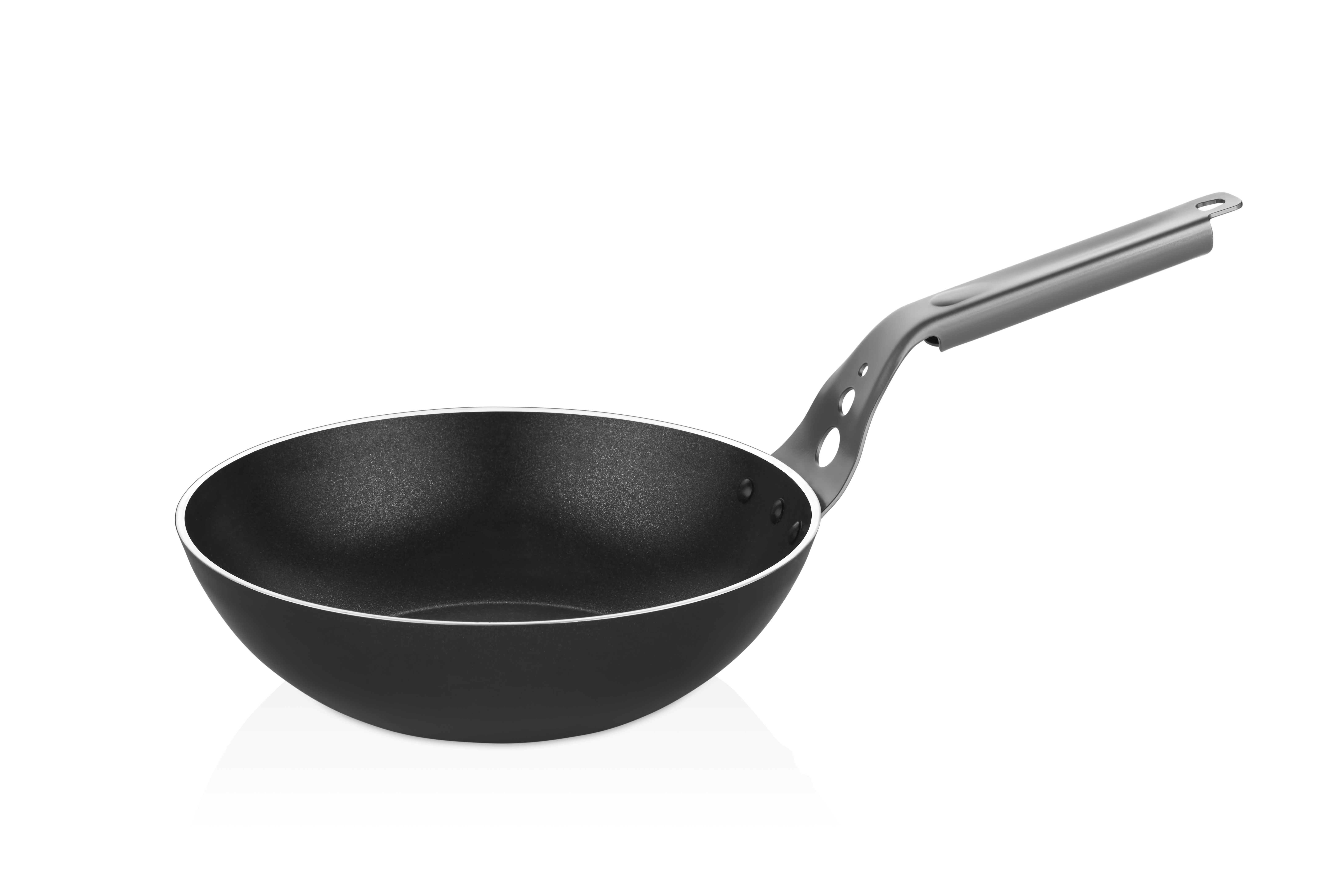 Proline Wok Pan Bio Granit Profesyonel Tava Siyah Renk